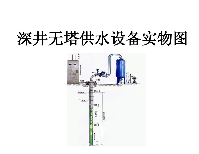 鹤庆县井泵无塔式供水设备